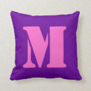 Search for letter m pillows Alphabet