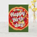 Recherche de pizza drôle cartes postales Moderne