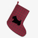 Search for scottish tartan christmas stockings Red