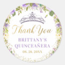 Search for quinceanera envelope seals Purple