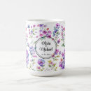 Search for purple wildflowers mugs Elegant