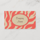 Search for zebra print business cards Boutique