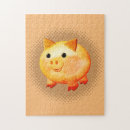 Search for piggy puzzles Baby pig