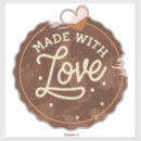 Search for home baked with love stickers Watercolor
