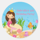 Search for mermaid party stickers Swim