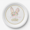 Search for easter plates First birthday