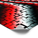Search for three dimensional posters Red
