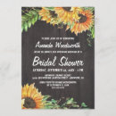 Search for sunflower bridal shower invitations Summer