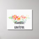 Search for thanks canvas prints Grateful