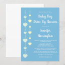 Search for heart baby boy shower invitations Minimal