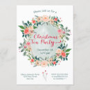 Search for tea party seasonal invitations Flowers