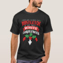 Search for mistletoe tshirts Under the mistletoe
