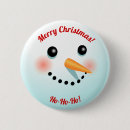 Recherche de nez badges Bonhomme de neige
