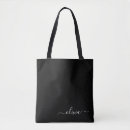 Search for black and white tote bags Elegant
