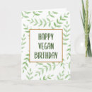 Recherche de vegan vœux cartes Célébration