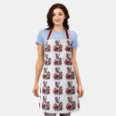Search for christmas cat aprons Santa