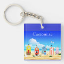 Search for cute beach keychains Tropical