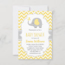 Recherche de chevron gris jaune invitations Mignon