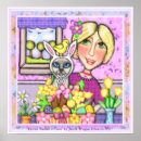 Search for rabbit lover posters Cat