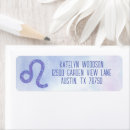 Search for astrology return address labels Cute