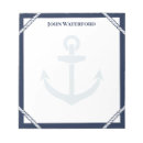 Search for nautical notepads Anchor
