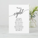 Search for 8 table wedding seating charts Script