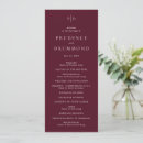 Search for christmas wedding programs Modern elegant