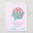 Search for lets dance party invitations 70s