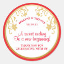 Search for red foil stickers Floral