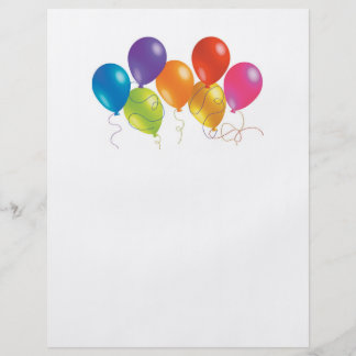 Balloon Promotional Flyers, Balloon Promotional Flyer Templates