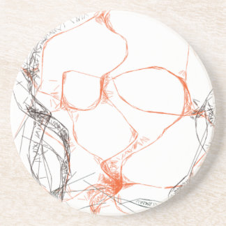00010 abstract art coaster