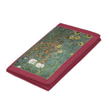 001-008 Gustav Klimt "Sunflower Farm Garden" Walle