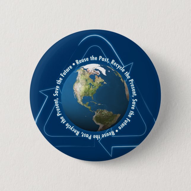(002:02) Reuse the Past, Recycle the... - Button (Front)