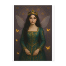 003_A fairy princess in emerald green.