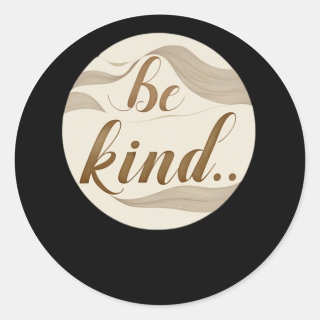 003 Be Kind Sticker  (Front)