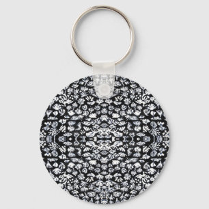 004 Floral Glow_Panel.ai Keychain