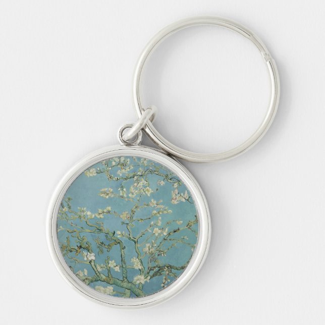 005-005 Van Gogh "The Branches of the Blooming Alm Keychain (Front)