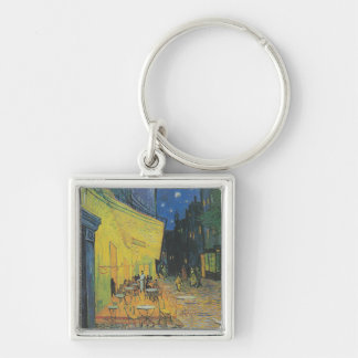 005-007 Van Gogh's Night Café Terrace - Compact Mi Keychain