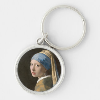 008-001 Vermeer "The Girl with the Pearl Earrings" Keychain