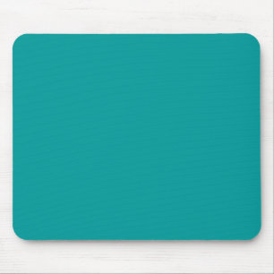 009999 Solid Colour Turquoise Background Template Mouse Pad