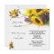 00 Anniversary Invite Sunflowers Flowers