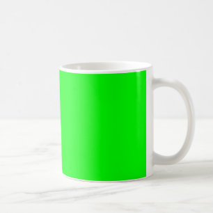 00FF00 Lime Green Coffee Mug
