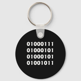 01000111 01000101 01000101 01001011 KEYCHAIN