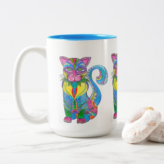 0115 - CAT Mug (With Donut)