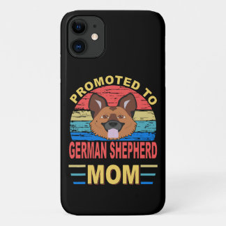 011 Promoted To German Shepherd Mom iPhone 11 Case