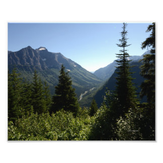 0147 8/12 Logan pass in Glacier Photo Print