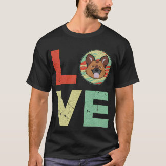 015 German Shepherd Love T-Shirt