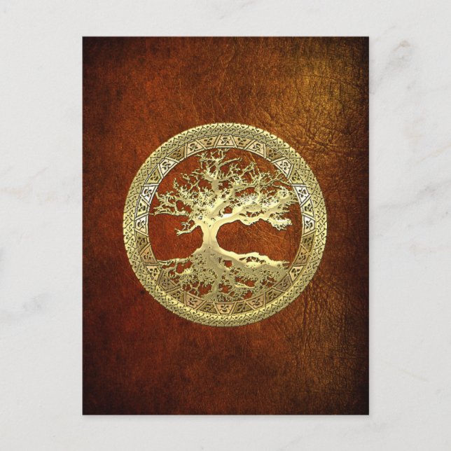 [01] Golden Tree of Life Postcard (Front)