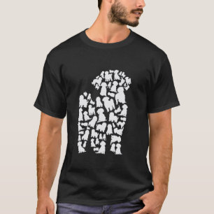 01 Poodle Dog Mom Poodle Dad T-Shirt