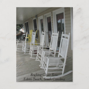 022, Rocking Chair RowEdisto Beach, South Carolina Postcard